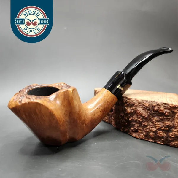 Stanwell Bishop Smooth Freehand Estate Briar Pipe, Danish Estates