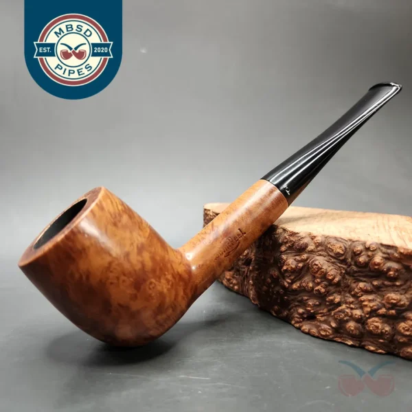 John Peel by Barling Smooth Billiard Estate Briar Pipe, English Estates
