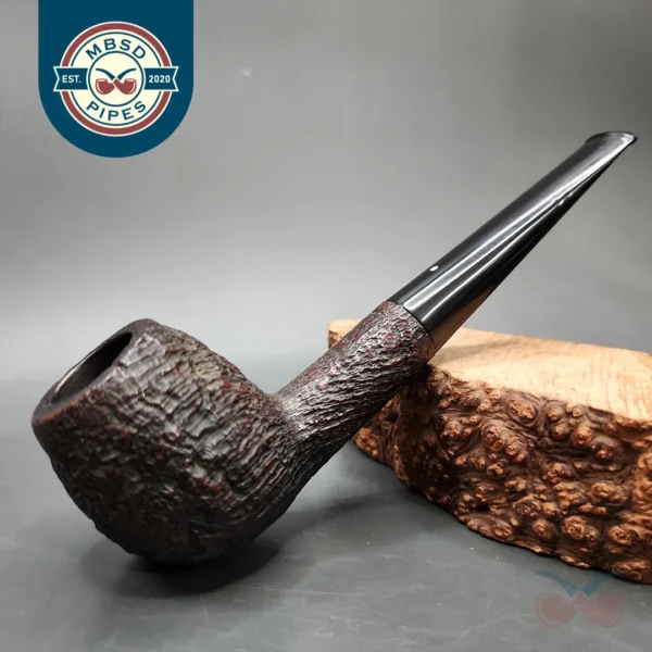 1954 Dunhill Shell Briar ODA 806 Patent Apple Estate Briar Pipe, English Estates