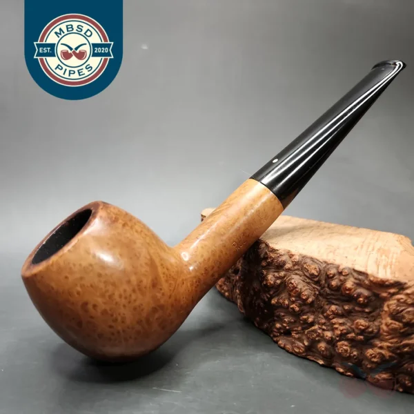 1965 Dunhill Root Briar ODA 806 Smooth Apple Estate Briar Pipe, English Estates