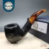 Savinelli Ottagono 111 Sandblasted Panel Briar Pipe, 6mm