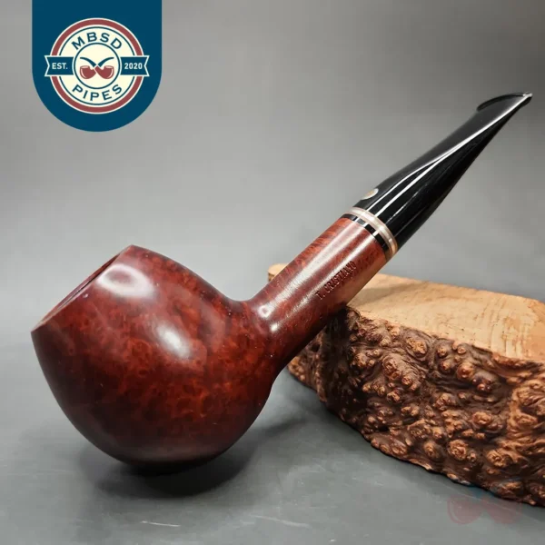 Thomas Cristiano Smooth Apple Estate Briar Pipe, Unsmoked
