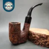 Pre-1970 Savinelli Punto Oro Gigantes 6004 Oom Paul Estate Briar Pipe, Italian Estates