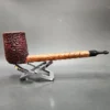 Radice Rind O GG XL Rusticated Lovat Estate Briar Pipe, Italian Estates - Image 3