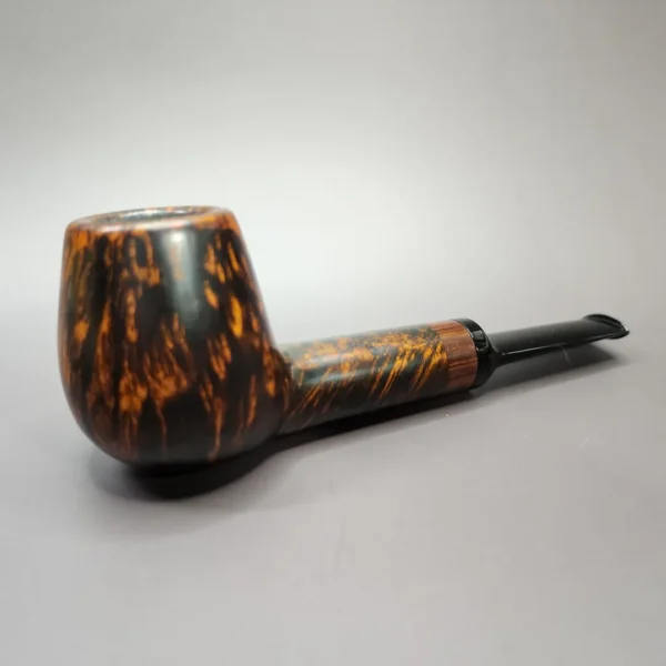Sebastian Heck Danish Billiard w/ Cocobolo Handmade Briar Pipe, New - Image 3