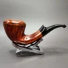 Sebastian Heck Smooth Rhodesian Handmade Briar Pipe, New - Image 3
