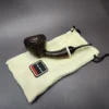 HS Studio Sandblasted Acorn Estate Briar Pipe, Unsmoked - Image 3