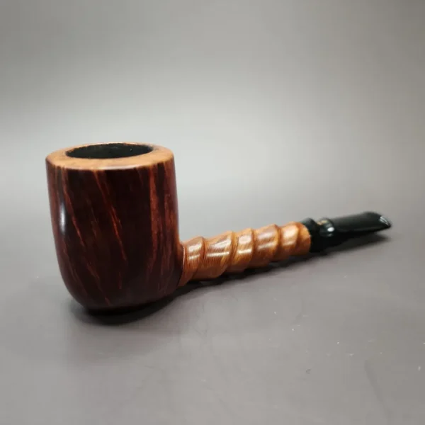 Radice Rubino Spiral Shank Lovat Estate Briar Pipe, Italian Estates - Image 3