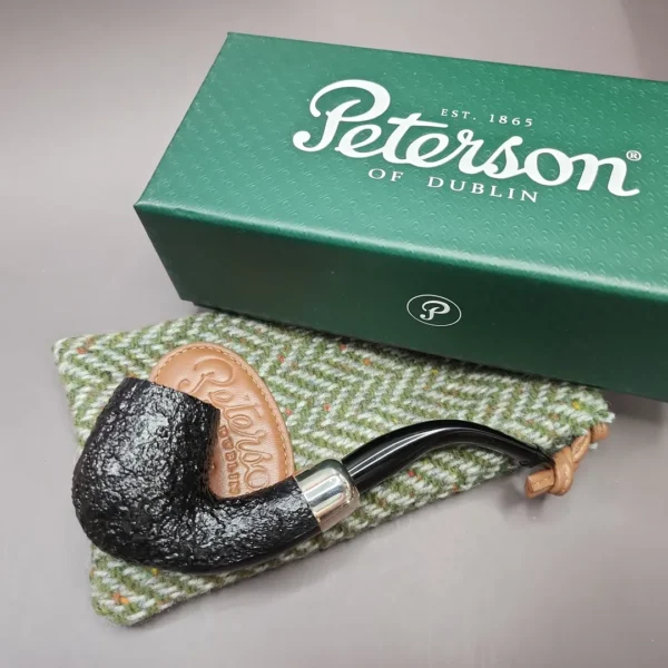 Peterson Pipe of the Year 2023, Sandblasted X160, P-Lip, Unsmoked (345/1100) - Image 3
