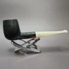 Stanwell Brushed Rusticated Billiard Estate Briar Pipe, Danish Estates - Image 3