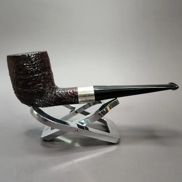 Ashton Pebble Grain (1990s) Billiard Estate Briar Pipe, English Estates - Image 3