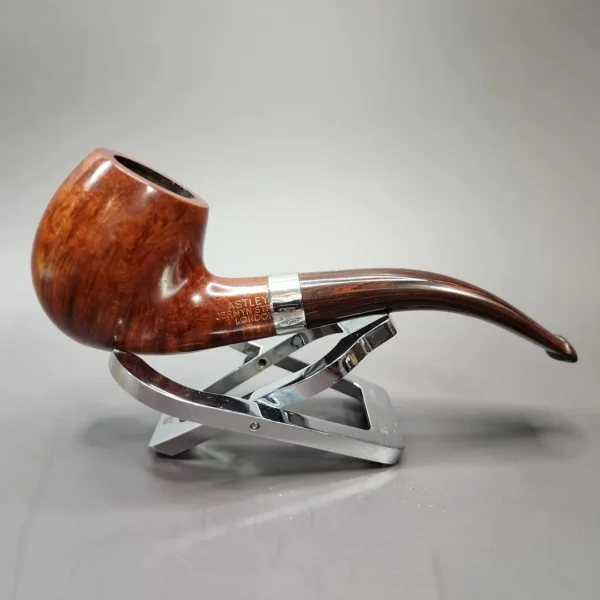 Astleys by Les Wood Smooth Apple Estate Briar Pipe, Unsmoked - Image 3