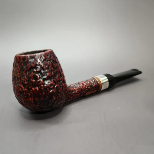 WO Larsen 1864-1994 Sandblasted Brandy Estate Briar Pipe, Danish Estates - Image 3