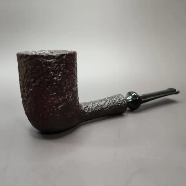 Hilson Viva 108 Sandblasted Stack Estate Briar Pipe, Belgian Estates - Image 3