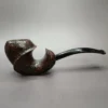 HS Studio Sandblasted Cobra Estate Briar Pipe, Unsmoked - Image 3
