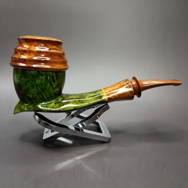 Mutcat Handmade Calabash Pipe, New - Image 3