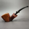 Unknown Partially Sandblasted Freehand Estate Briar Pipe, Danish Estates - Image 3