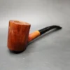 Dave Neeb Smooth Cherrywood Handmade Briar Pipe, New - Image 3