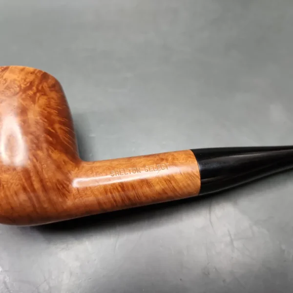 Shelton Select Smooth Billiard Estate Briar Pipe, French Estates - Image 3