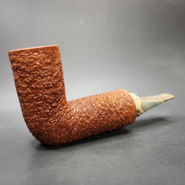 2016 Laughing Moon Reverse Calabash Stack Handmade Briar Pipe, Unsmoked - Image 3