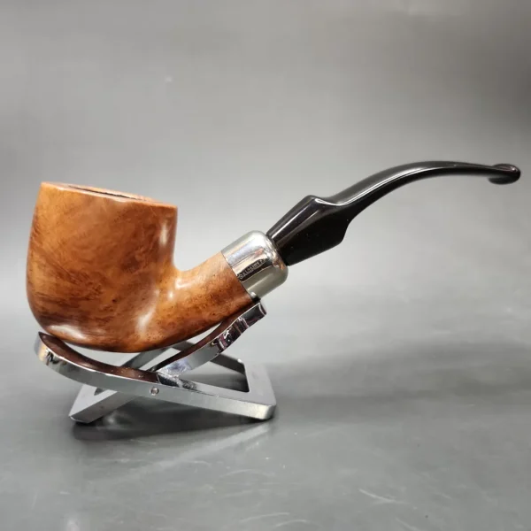 Savinelli Dry System 2622 Smooth Bent Pot Estate Briar Pipe, Italian Estates - Image 3