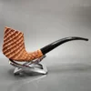 HS Studio Rusticated Volcano Estate Briar Pipe, Unsmoked - Image 3