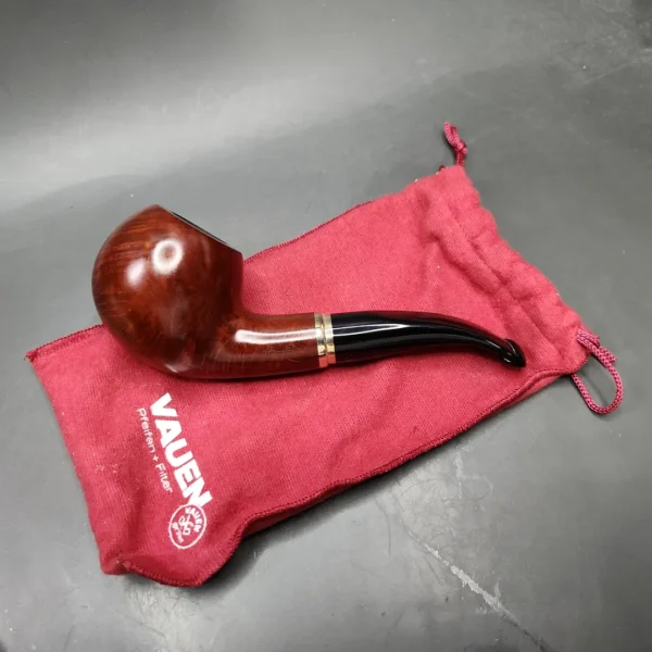 Vauen 3210 Smooth Author Estate Briar Pipe, Unsmoked, 9mm - Image 3