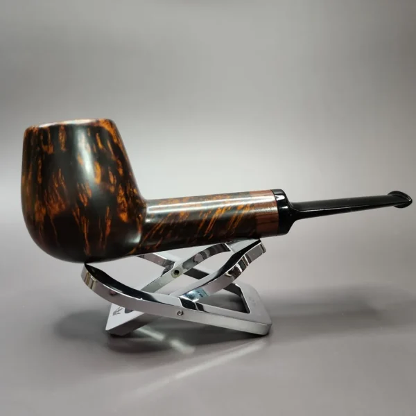 Sebastian Heck Danish Billiard w/ Cocobolo Handmade Briar Pipe, New - Image 4