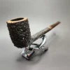 Paolo Becker Rusticated Canadian Estate Briar Pipe, Italian Estates - Image 4