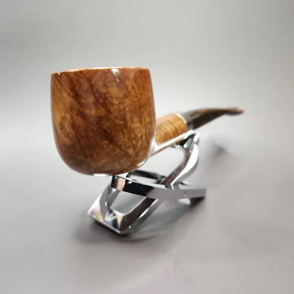 Savinelli Polo 122 Smooth Pot Estate Briar Pipe, Italian Estates - Image 4