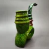 Mutcat Large Green "Swimming Calabash" Handmade Pipe, New - Image 4