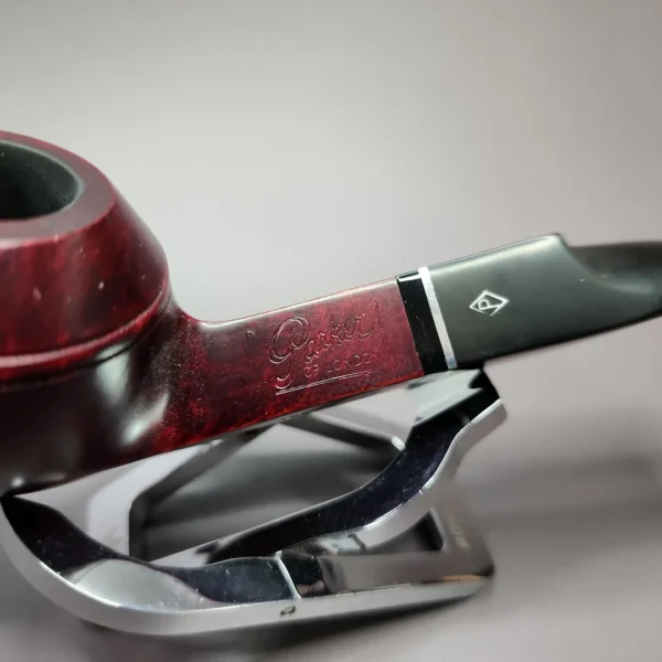 Parker Knight 109 Smooth Bent Bulldog Estate Briar Pipe, Unsmoked - Image 4