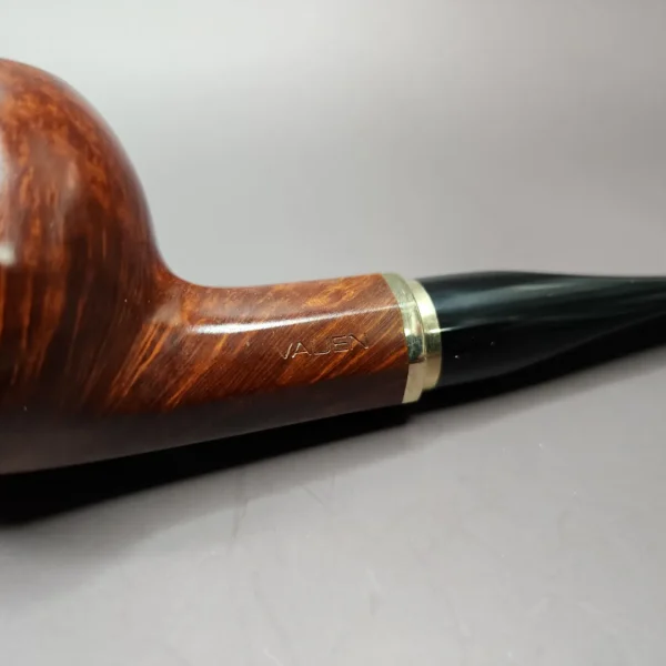 Vauen 3212 Smooth Apple w/ Hex Shank Estate Briar Pipe, Unsmoked, 9mm - Image 4