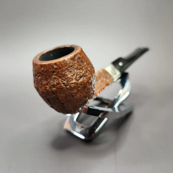 Dunhill 1969 Tanshell 48 Sandblasted Bulldog Estate Briar Pipe, English Estates - Image 4