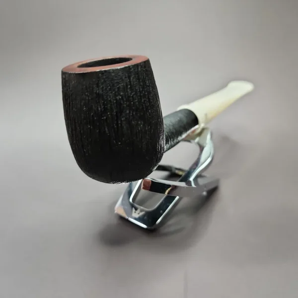 Stanwell Brushed Rusticated Billiard Estate Briar Pipe, Danish Estates - Image 4