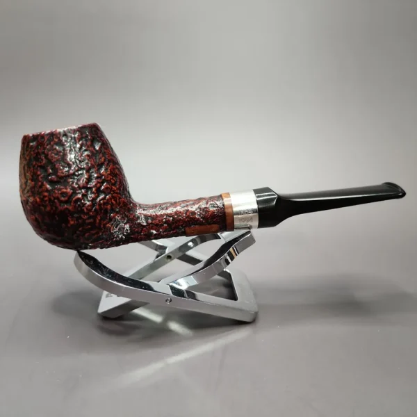 WO Larsen 1864-1994 Sandblasted Brandy Estate Briar Pipe, Danish Estates - Image 4