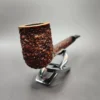 Ser Jacopo R1 Rusticated Lovat Estate Briar Pipe, Italian Estates - Image 4
