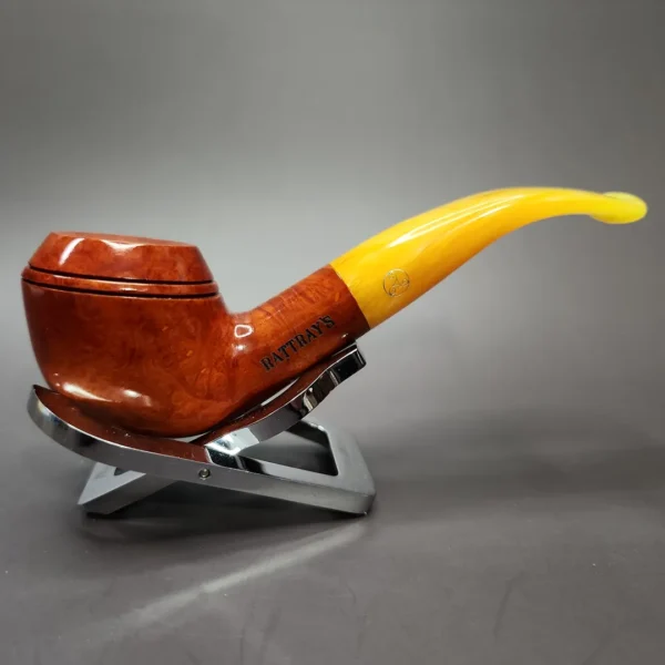 Rattray's Angels' Share 105 Smooth Rhodesian Estate Briar Pipe, Unsmoked, 9mm - Image 4