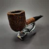 Ser Jacopo S1 Sandblasted Billiard Estate Briar Pipe, Italian Estates - Image 4