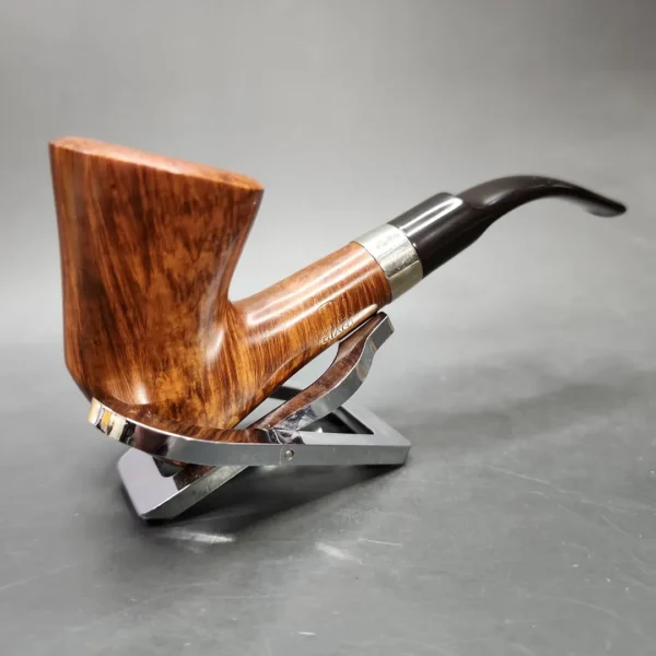 GBD Pinner Giant Smooth Bent Dublin Estate Briar Pipe, English Estates - Image 4