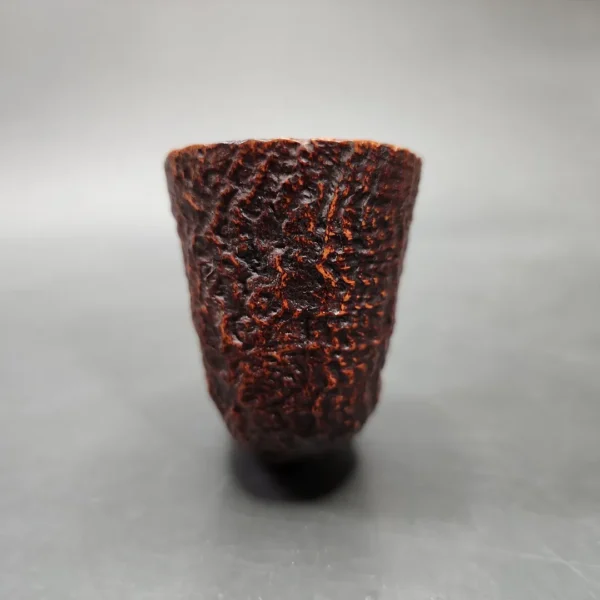Sasieni 4 Dot Ruff Root Dark Sandblasted Dublin Estate Briar Pipe, French Estates - Image 4
