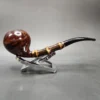 HS Studio Signature Bamboo Acorn Estate Briar Pipe, Unsmoked - Image 4