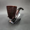 Julius Vesz Hand Made Rusticated Dublin Estate Briar Pipe, Canadian Estates - Image 4
