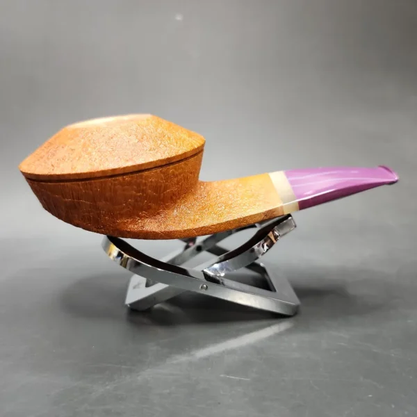 Martin Cermak Sandblasted Eskimo Estate Briar Pipe, Unsmoked - Image 4