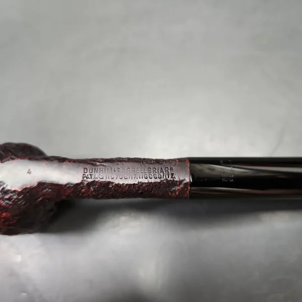 1927 Dunhill Shell Briar 4 Patent Era Billiard Estate Briar Pipe, English Estates - Image 4