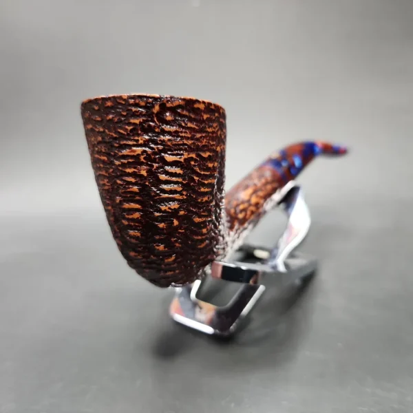 Savinelli Fantasia 920 KS Rusticated Dublin Estate Briar Pipe Unsmoked, 6mm - Image 4