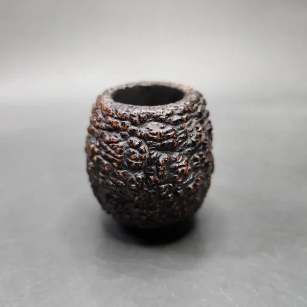 Savinelli Capri Root Briar 207 Rusticated Apple Estate Briar Pipe, Italian Estates - Image 4