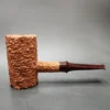 Pipe Tristan Granite Rusticated Poker Handmade Briar Pipe, New - Image 4