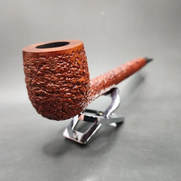Ser Jacopo 2 X Maxima Long Rusticated Lovat Estate Briar Pipe, Italian Estates - Image 4
