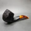 Savinelli Ottagono 111 Sandblasted Panel Briar Pipe, 6mm - Image 4